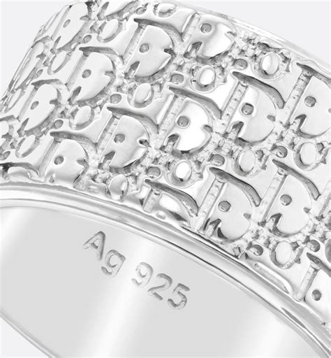 dior oblique siegelring|Dior Oblique Ring Silver .